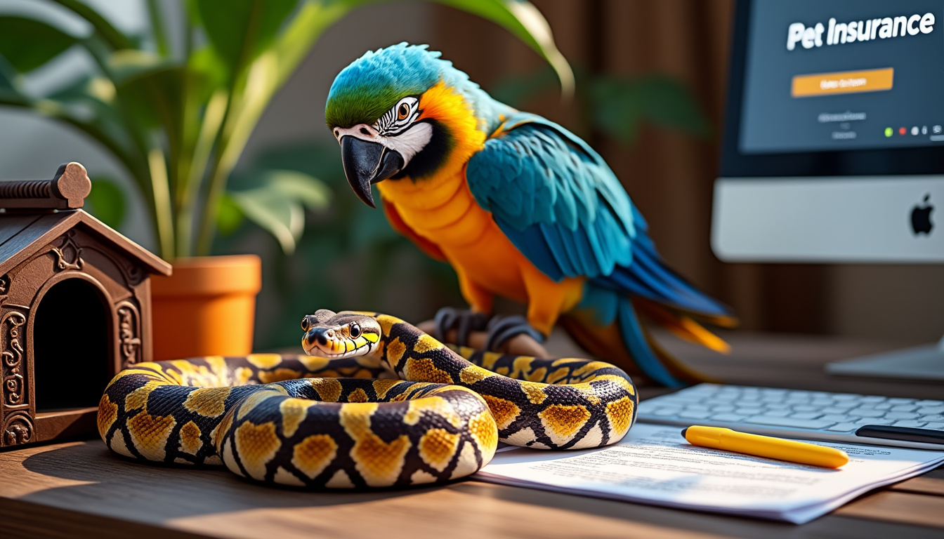 découvrez comment protéger vos animaux exotiques, tels que perroquets et serpents, avec une assurance adaptée. explorez les options de couverture, les avantages et les conseils pour choisir la meilleure protection pour vos compagnons uniques.