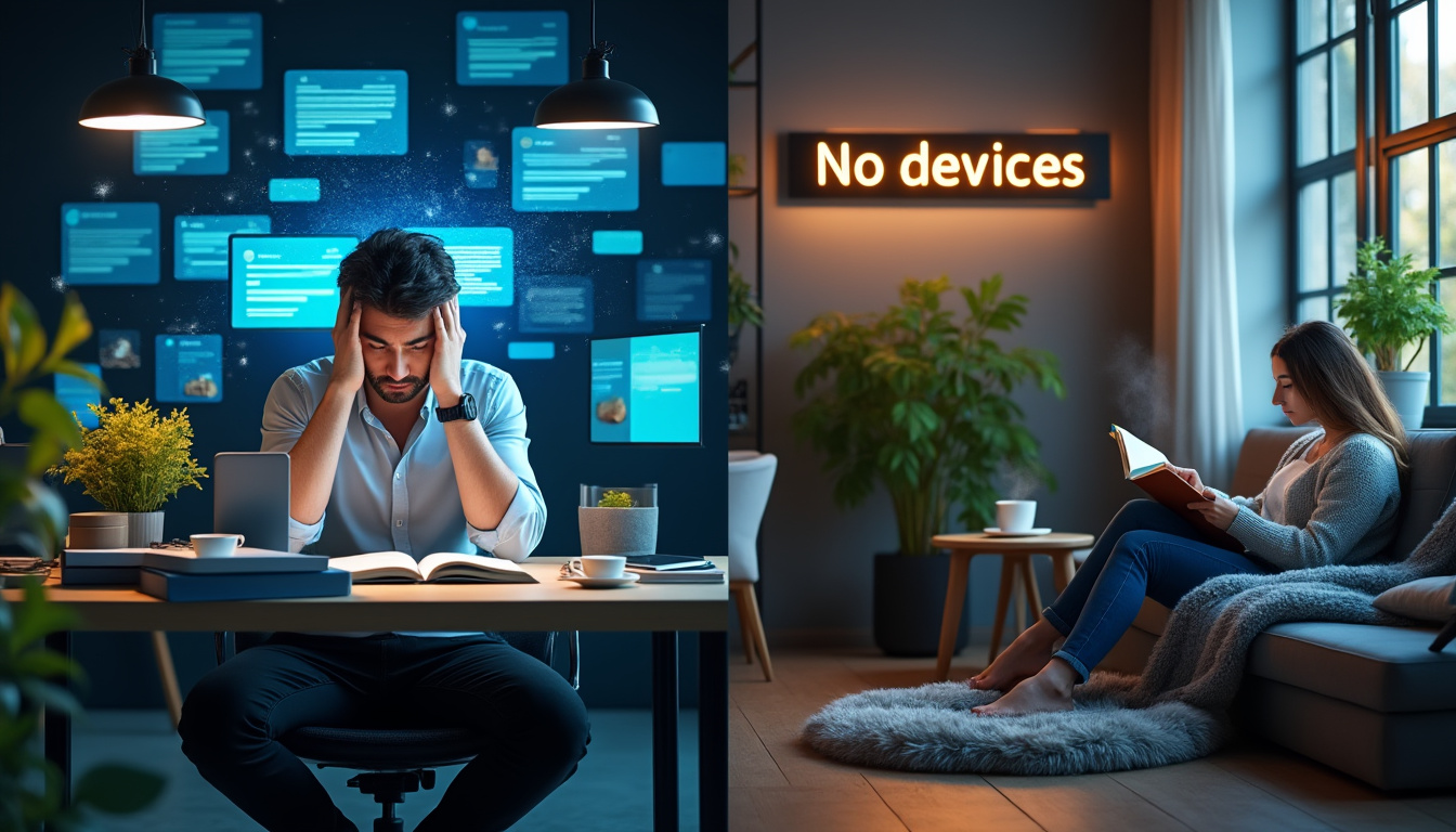 découvrez l'importance de la digital detox au travail et comment se déconnecter peut améliorer votre concentration, votre créativité et votre bien-être. apprenez des stratégies pour mieux gérer votre temps en ligne et retrouver un équilibre sain entre vie professionnelle et numérique.